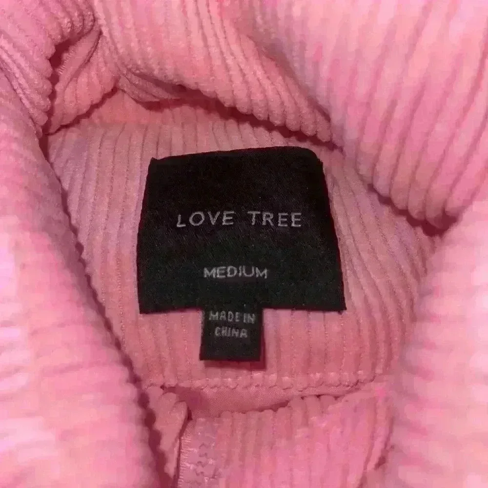Pink Corduroy Puffer Vest - Picture 3 of 3